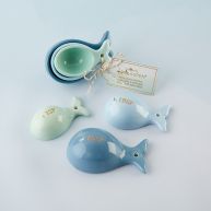 Misurino in ceramica "Balenottera Azzurra"